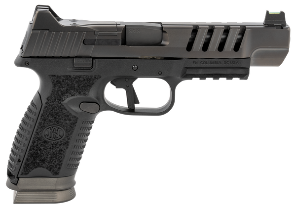 FN 66100940 509 LS Edge 9mm Luger 5" Barrel 10+1, Matte Black Polymer Frame With Mounting Rail, No Manual Safety, Optics Ready