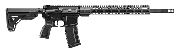 FN 36100669 FN 15 DMR3 5.56x45mm NATO 18" Barrel 30+1, Black Anodized Receiver, Black  OEM Stock & Grip, Optics Ready