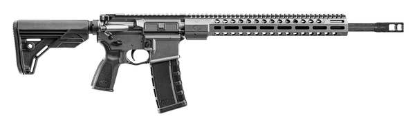 FN 36100683 FN 15 DMR3 5.56x45mm NATO 18" Barrel 30+1, Tungsten Gray Receiver, Black OEM Stock & Grip, Optics Ready