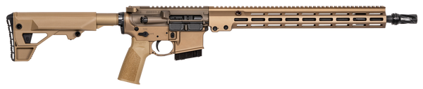 Geissele Automatics 08374S GFR Maritime RECCE 6mm ARC 16", Desert Dirt Rec/Handgaurd, Black Furniture, Magpul PRS Lite Stock, OEM Polymer Grip, Flash Hider, 15" M-LOK Handgaurd, Ambi Safety