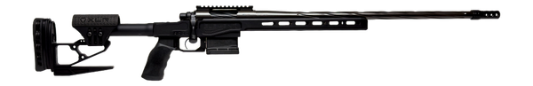 Horizon Firearms HRF-VAD-25CM-18R Vandal DM 25 Creedmoor 18" Black Chrome Spiral Fluted Threaded Barrel, Black Chrome Receiver w/Picatinny Rail, ARCA Rail, Black Anodized XLR Element 4.0 Aluminum Stoc