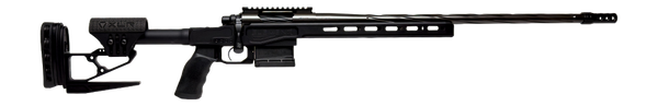 Horizon Firearms HRF-VAD-308W-18R Vandal DM 308 Win 18" Black Chrome Spiral Fluted Threaded Barrel, Black Chrome Receiver w/Picatinny Rail, ARCA Rail, Black Anodized XLR Element 4.0 Aluminum Stock, Po