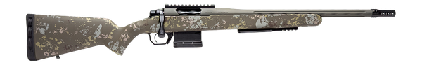 Horizon Firearms HRF-VA2-22CM-18R Vandal 2 22 Creedmoor 18" Mil-Spec OD Green Skip Dash Fluted/Threaded Barrel, Mil-Spec OD Green Receiver w/Picatinny Rail, Arca Rail Forend, Timberline Iota BKS Stock