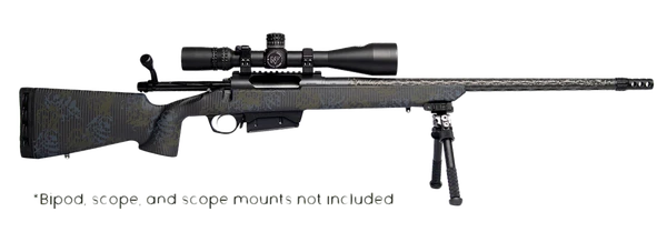 Horizon Firearms RF019C392216C20 Vandal Carbon II 7mm PRC 22" Black Fluted Barrel, Black Drilled & Tapped Receiver, Black Iota EKO X Carbon Fiber Stock
