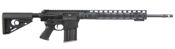 Larue Tactical LTMRGGS308W20LC LT10 308 Win 20+1 20" Black Threaded Barrel, Black Aluminum Receiver w/Picatinny Rail, M-LOK Handguard, Larue R.A.T Black Polymer Stock, A-PEG Grip