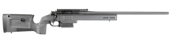 Larue Tactical LTKRGSIETE65CM23GRY Siete 6.5 Creedmoor 23" Threaded Barrel, Picatinny Rail Receiver, Larue KRG Bravo Gray Polymer Chassis