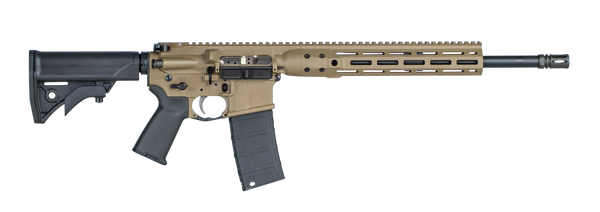 LWRC ICDIR3CK16ML Individual Carbine Direct Impingement 300 Blackout 30+1 16.10" Barrel, Exclusive Flat Dark Earth Anodized Receiver, 6 Position Stock, Magpul MOE Grip, Optics Ready