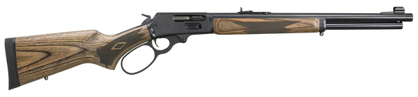 Marlin 70456 1895 Gun Guide 45-70 Gov 6+1 19.10" Satin Blued Steel Threaded Barrel, Blued Steel Receiver, Fixed Brown Laminate Stock