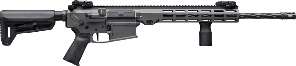 Maxim Defense MXM49685 MD10 L 308 Win 20+1 16" Fluted Barrel, Black Cerakote Finish, M-LOK Handguard, Magpul Furniture, SL-K Stock, MVG Grip, MBUS Sights, Blackout Defense Flat Trigger