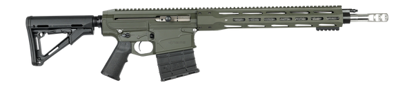 Nemo Arms OMEN-RECON-LITE Omen Recon Lite 300 Win Mag 14+1 18" Black Proof Research CF Threaded Barrel, Mil-Spec Green Cerakote Aluminum Receiver w/Picatinny Rail, M-LOK Handguard, Magpul CTR Black Po