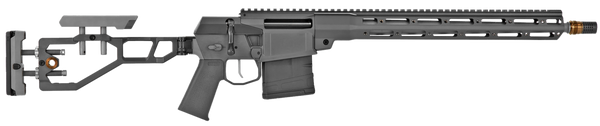 Q LLC FIX6516INGRY The Fix  6.5 Creedmoor 10+1 16" Lightweight Threaded Barrel, Aluminum Receiver w/Picatinny Rail, Free Floating Q-Sert Handguard, Black Folding Adjustable Folding Stock