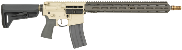Q LLC SW55616INRIFLE Sugar Weasel  5.56x45mm NATO 30+1 16", FDE Rec, Gray Furniture, Magpul SL-K Stock, Cherry Bomb Muzzle Brake, Ambi Safety & Charging Handle