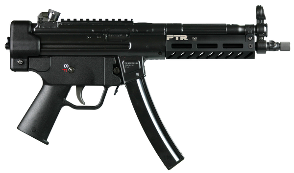 PTR 601 9CT  Pistol 9mm Luger 8.86" 30+1 Black Threaded 1/2 x 28 Top Rail