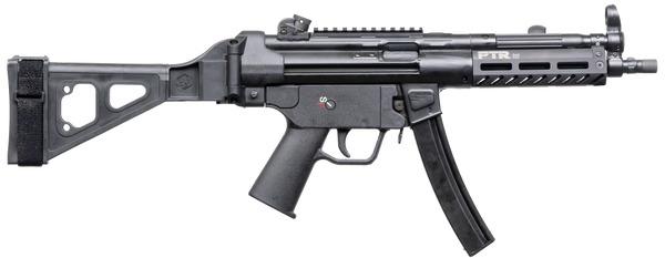 PTR  9CT BR 9mm Luger 30+1 8.86" Black Nitride 3-Lug Threaded Barrel, M-LOK Handguard, Black Parkerized Aluminum Picatinny Rail Receiver, SB Tactical Brace