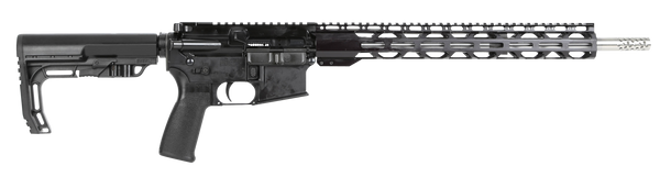 Radical Firearms FR1665SSMED15RPR Forged RPR 6.5 Grendel 16" 15+1 Black Hard Coat Anodized 6 Position MFT Minimalist Stock M-LOK