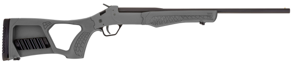 Rossi SSP1-GRAY Tuffy Single Shot Youth 410 Gauge Break Open 3" 1rd 18.50" Matte Black Barrel, Matte Black Steel Receiver, Gray Synthetic Thumbhole Stock w/Shell Holder, Right Hand