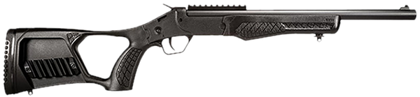 Rossi SSPS45BKIT Survival Stow & Go Bag Kit 45 Colt (Long Colt) 1rd 16" Black Oxide Single Shot Barrel, Black Oxide Picatinny Rail, Thumbhole w/Shell Holder Synthetic Stock, Carry Bag
