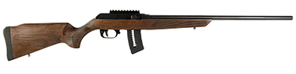 Rossi RS22W2111WD RS22  Full Size 22 WMR 10+1 21" Matte Black Steel Barrel, Matte Black Picatinny Rail Steel Receiver, Fixed Hardwood Stock
