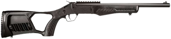 Rossi SSPS45-BKFS Survival  45 Colt (Long Colt)/410 Bore Single Shot 16" Black Oxide Alloy Steel Barrel, Black Picatinny Rail Polymer Receiver, Thumbhole w/Shell Holder Black Polymer Stock