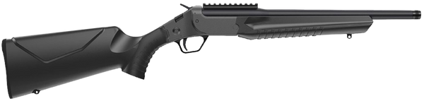 Rossi LWC0350-BK LWC  350 Legend 1rd 16.50" Black Oxide Threaded Barrel, Black Picatinny Rail Steel Receiver, Black Fixed Synthetic Stock
