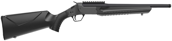 Rossi LWC044MBK LWC  44 Mag 1rd 16.50" Black Oxide Threaded Barrel, Black Picatinny Rail Steel Receiver, Black Fixed Synthetic Stock