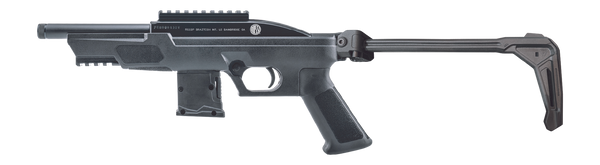 Rossi RS22P6BK-SMPB RS22  22 LR 10+1 6" Black Barrel, Matte Black Polymer Receiver w/Picatinny Rail, Accessory Rail Forend, Black Polymer Pistol Brace, AR Style Grip