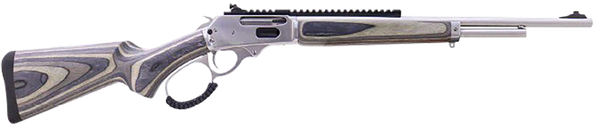 Rossi 950357189LW R95  357 Mag 8+1 18" Matte Stainless Threaded Barrel, Stainless Polished Stainless Steel Receiver, Fixed Laminate Stock