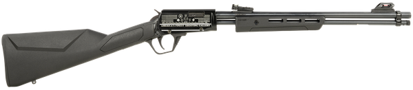 Rossi RP22181SYEN07 Gallery  Full Size 22LR 15+1, 18" Polished Black Steel Barrel, Polished Black w/Engraving Steel Receiver, Black Fixed Stock, Right Hand
