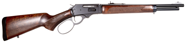 Rossi 953030161 R95  30-30 Win 5+1 16.50" Black Oxide Barrel/Rec, Fixed Hardwood Walnut Furniture, Adj. Buckhorn Sights