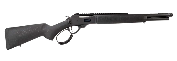 Rossi 950444161TB R95 Trapper 444 Marlin 5+1 16.50" Black Oxide Threaded Barrel, Black Oxide Picatinny Rail Alloy Steel Receiver, Fixed Black Polymer Stock
