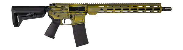 Shark Coast Tactical SCC01877ABLKCC Anime-15 *CA Compliant 5.56 NATO 10+1 16" Black Melonite Threaded Barrel, Aluminum Receiver w/Picatinny Rail, M-LOK Handguard, Magpul MOE SL Black Polymer Stock, Ma