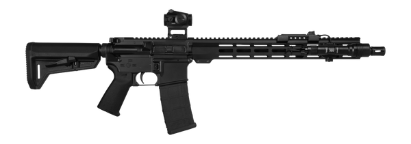 Shark Coast Tactical SCTARMCC Midnight Bundle *CA Compliant 5.56 NATO 10+1 16" Black Melonite Threaded Barrel, Black Cerakote Aluminum Receiver w/Picatinny Rail, M-LOK Handguard, Magpul MOE SL Black P