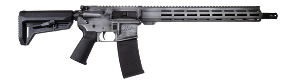Shark Coast Tactical 300-065-1000-04 Liberty Or Death 5.56 NATO 30+1 16" Black Melonite Threaded Barrel, Aluminum Receiver w/Picatinny Rail, M-LOK Handguard, Magpul MOE SL Black Polymer Stock, Magpul