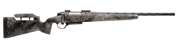 Seekins Precision 0011710233-F Havak PH3 6.5 PRC 20" Black Fluted Threaded Barrel, Black Picatinny Rail Steel Receiver, Adj Cheek Riser Mountain Shadow Synthetic Stock