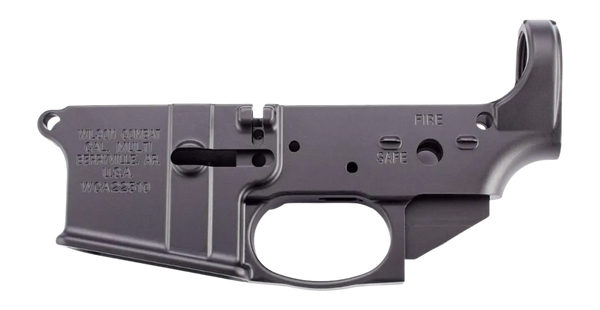 Wilson Combat TRLOWERANOCTG  Lower Receiver Aluminum Black Anodized Rifle
