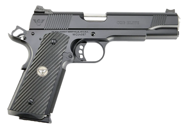 Wilson Combat CQBEFS-5 CQB Elite 45 ACP 8+1 5" Black Armor Stainless Steel G10 grip