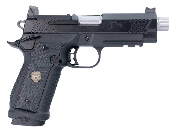 Wilson Combat  EDC XP 2.0 9mm Luger 18+1 4" Threaded Barrel, Optic Cut/Serrated Slide