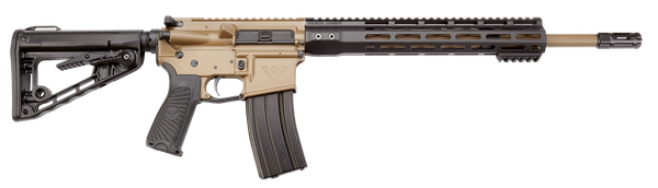 Wilson Combat TRPC556CT Protector Carbine 5.56x45mm NATO 16.25" 30+1 Tan Black Wilson/Rogers Super Stoc Stock BCM Starburst Polymer Black Grip Right Hand