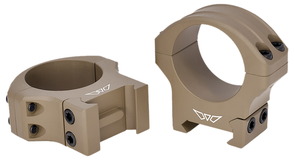 Warne 8513DE HyperLite  Dark Earth Cerakote MagnaFusion Alloy 30mm Tube Maxima/Weaver/Picatinny