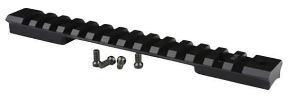 Warne 7664M Mountain Tech Tactical Rail Black Anodized Aluminum HS Precision Savage Style Action, Savage 110 (New), Short Action 0 MOA
