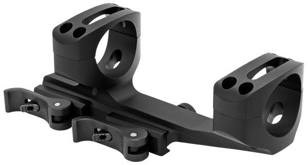 Warne QDXSKEL30TW Skeletonized Scope Mount/Ring Combo Quick Detach Black Anodized 30mm Tube MSR Ultra High Rings