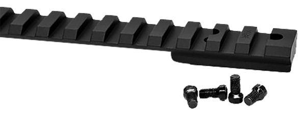 Warne V46815MOA Vapor Picatinny Rail Black Anodized Aluminum Savage 93/93R17/Mark II Rimfire "E", 15 MOA