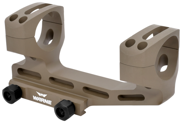 Warne SHXSKEL34DE X-SKEL Scope Mount/Ring Combo Dark Earth Cerakote 34mm