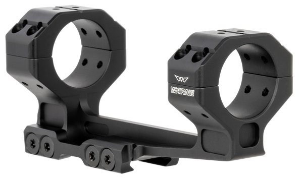 Warne 781820MOA Precision Cantilever Mount Scope Mount/Ring Combo Black Anodized 30mm 20 MOA