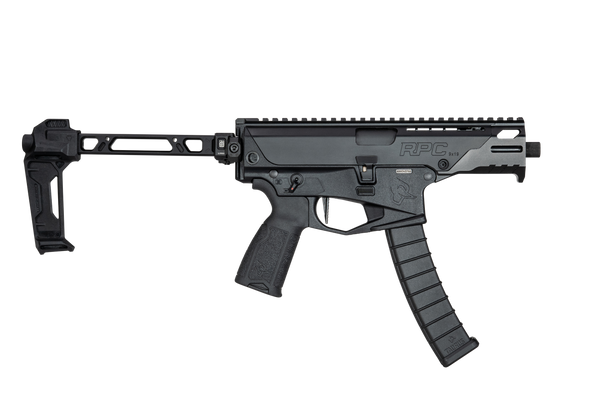 Taurus 1-RPC941-SIB RPC  9mm Luger 32+1 4.50" Matte Black Threaded Barrel, Steel Receiver w/Picatinny Rail, M-LOK Handguard, Black S.I. Brace, Black Rubber Grip, Ambidextrous