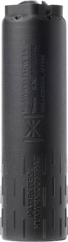 HUXWRX FLOW 9K SS SUPPRESSOR 1/2X28 STICTION COMP BLACK