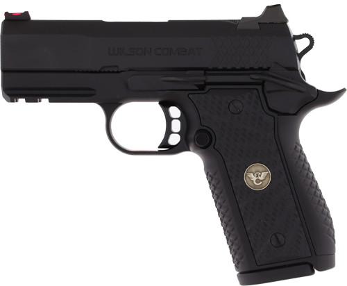 WILSON EDC X9 2.0 9MM 3.25" LIGHT RAIL 15RD BLACK ARMOR.