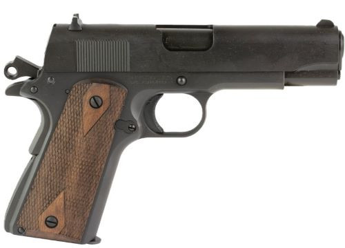TISAS 1911 TANK COMMANDR 45ACP 4.25" BBL WOOD GRIP 7RD BLACK