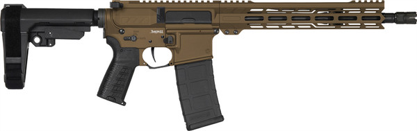 CMMG PISTOL BANSHEE MK4 5.56MM 12.5" 30RD W/RIP BRACE BRONZE