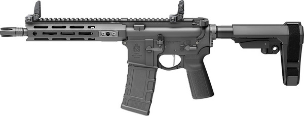 Springfield Armory Saint Victor Pistol .300 Blackout, 9.6" Barrel, 30+1, Type III Hardcoat Anodized